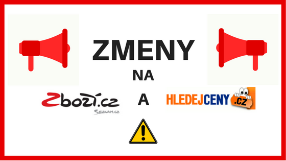 Zmeny na Zboží.cz a Hledejceny.cz