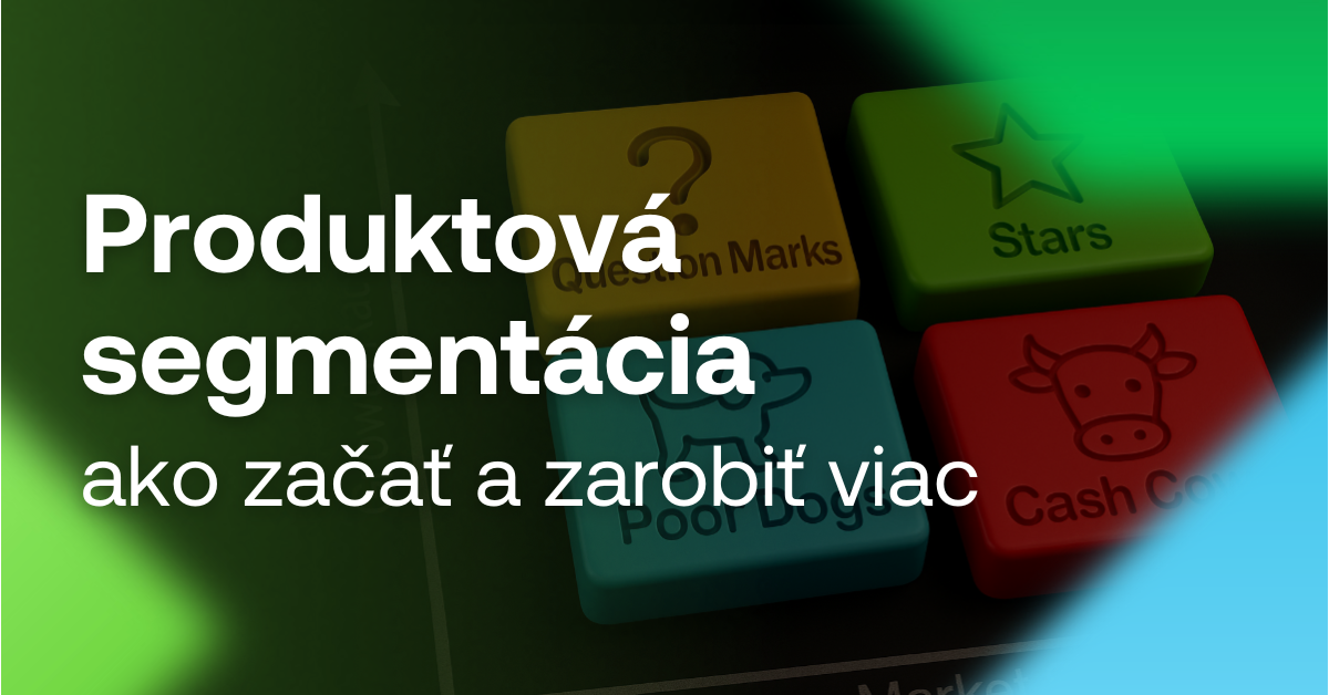 produktová segmentácia SK